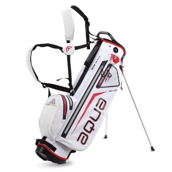 Big Max Aqua Seven - White/Red - Brebag i gruppen Golfhandelen / Golfbagger / Brebag hos Golfhandelen Ltd (Aqua-Seven-WR)