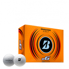 Bridgestone E6 Hvit - 12 Golfballer